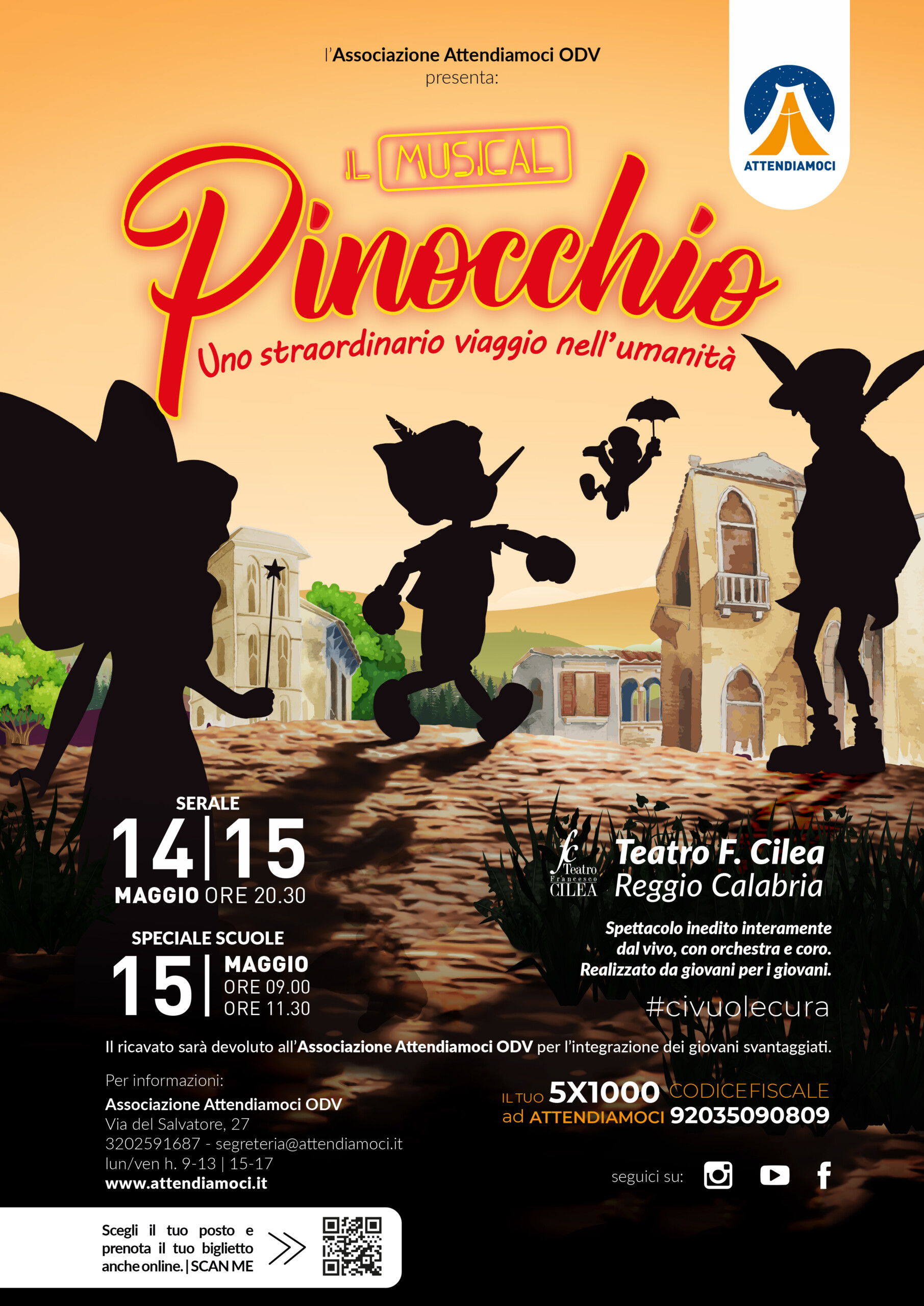 Locandina Pinocchio Il Musical